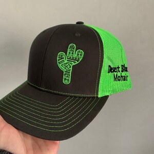Desert bloom mohair logo hat