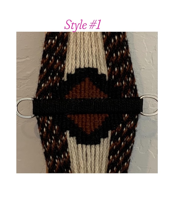 Custom mohair roper cinch (made to order)