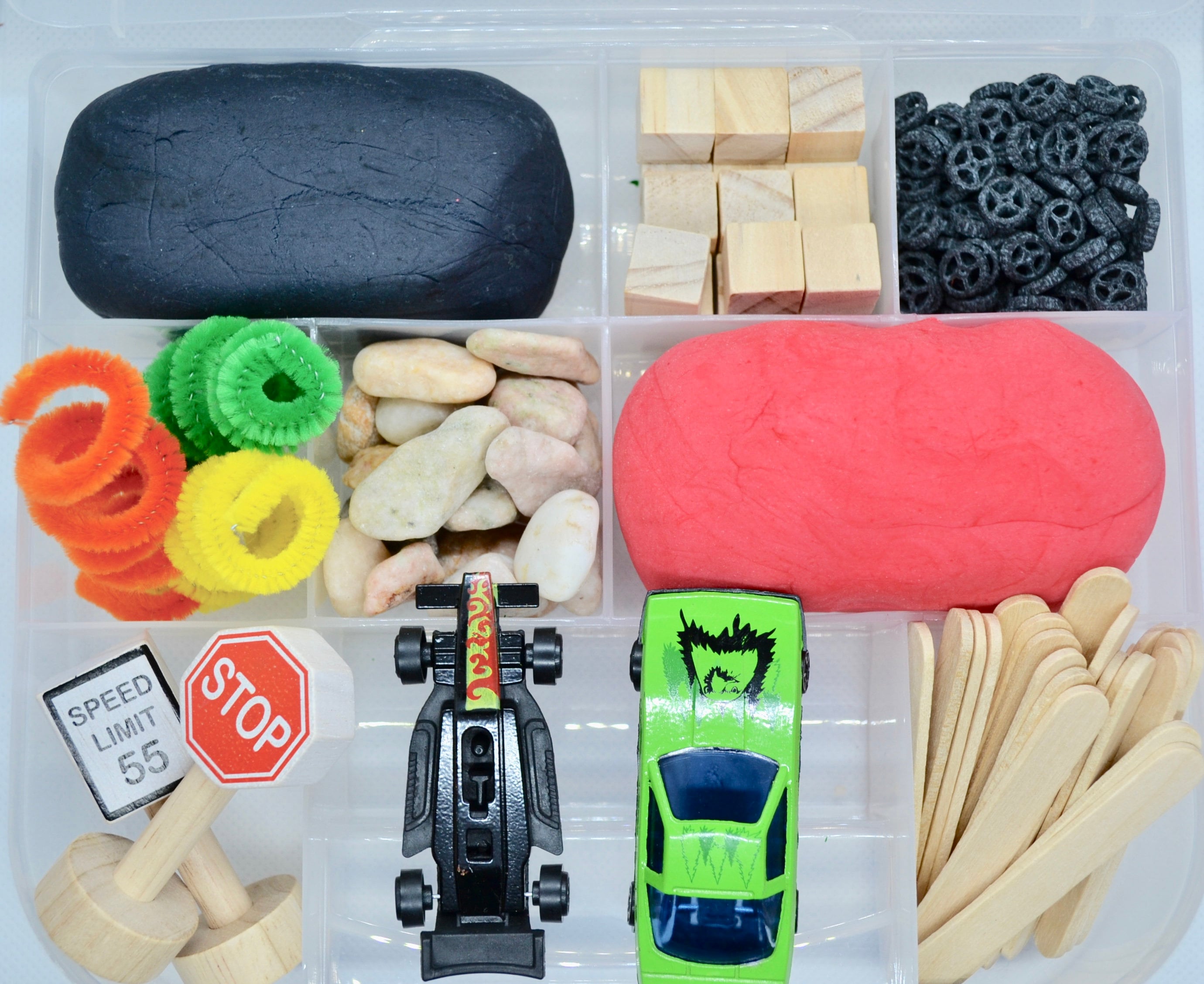 Transportation Play Dough Kit Cars Play Dough Kit Cars Etsy