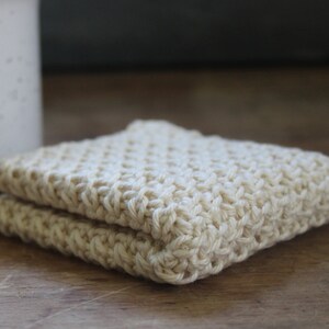 Crochet Dishcloth Pattern: Easy Beginner Kitchen Accessory (PDF Pattern)