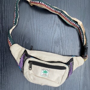 Handmade Hemp Fanny Pack