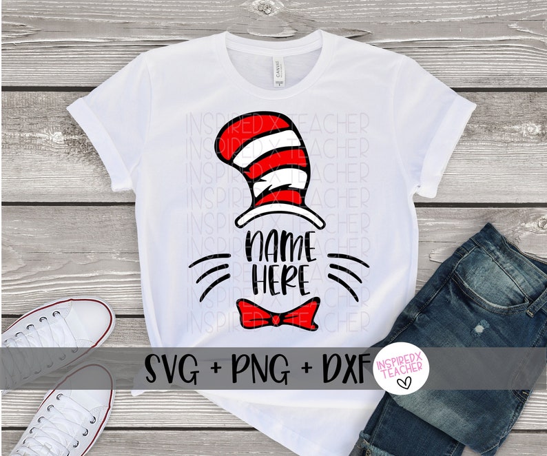 Dr Seuss SVG Dr Seuss Shirt Dr Seuss Teacher Shirt Cat in | Etsy