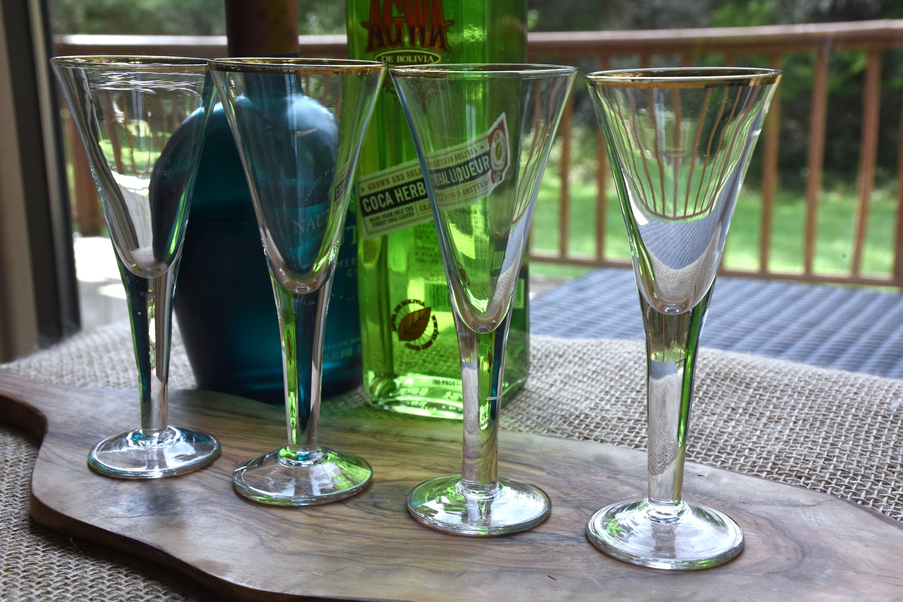 Rose Quartz Coasters Set of 4  Modern champagne flutes, Champagne flute  set, Old fashioned glass