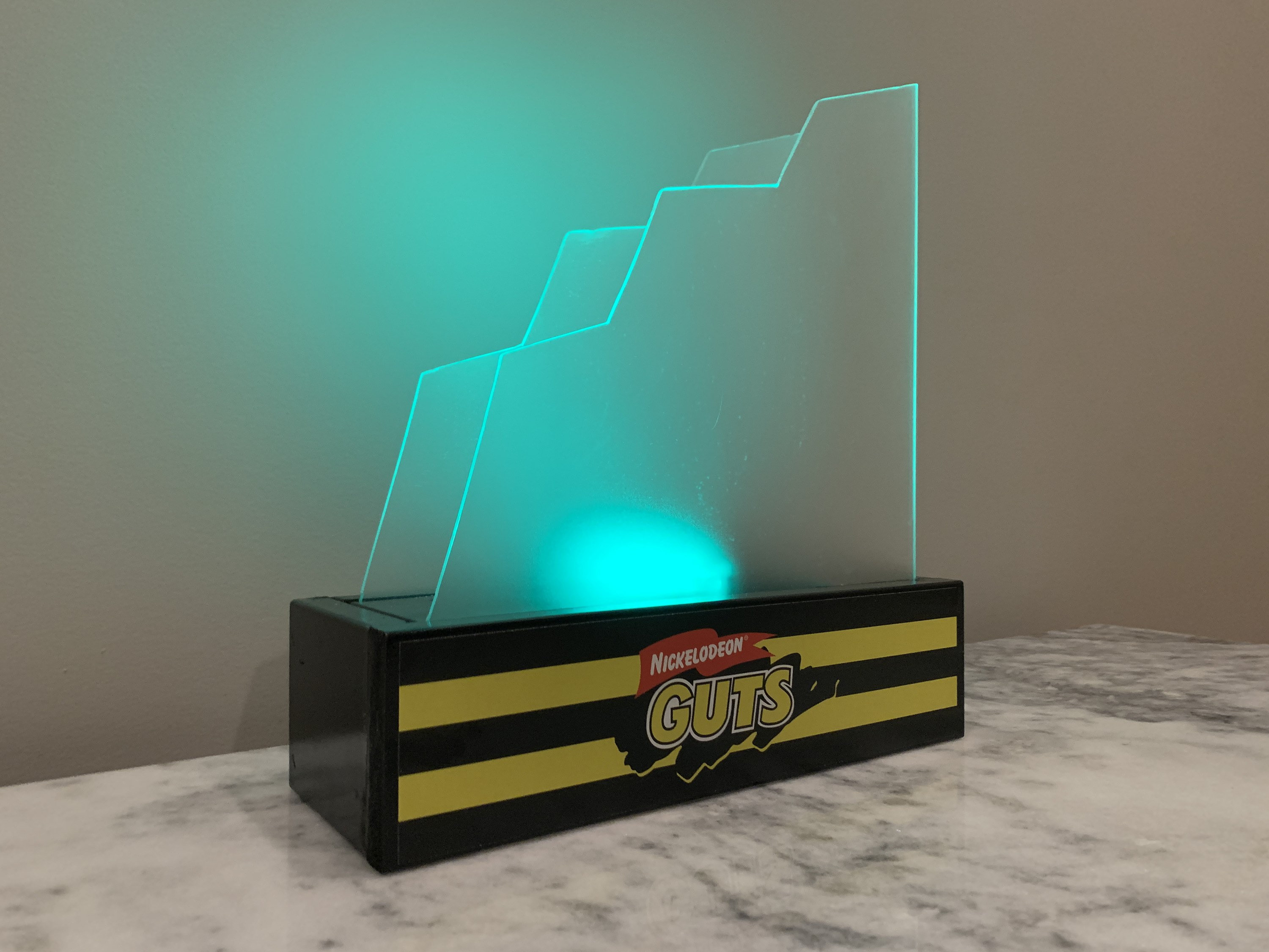Nickelodeon GUTS Aggro Crag Rock Glowing Replica Etsy