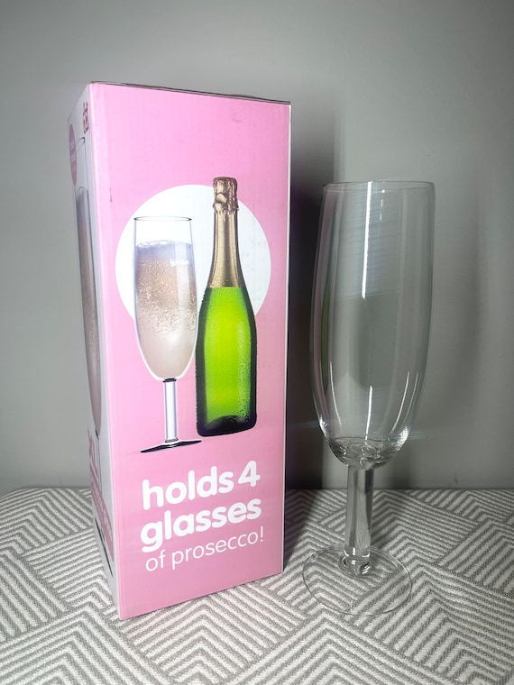 Giant Champagne Flute Can Hold an Entire Bottle of Sparkling Wine