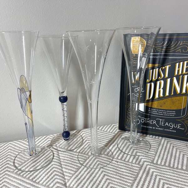 Champagne Flute Art Etsy