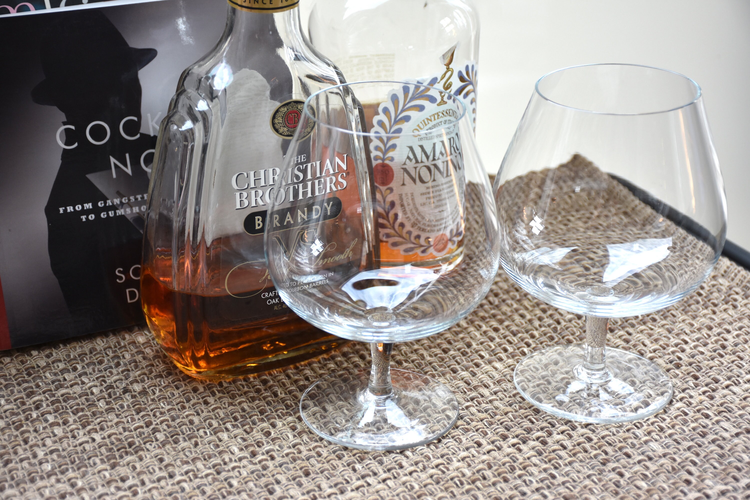 Vintage LARGE Impressive set of 2 BRANDY Courvoisier Cognac Etsy