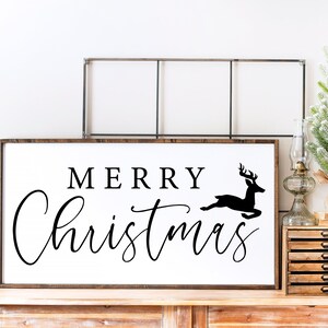 Merry Christmas Svg - Kerstteken Svg, Christmas Svg, Boerderij Christmas Svg, Ornament Svg, Rendier Svg, Vakantie Svg, Winter Svg