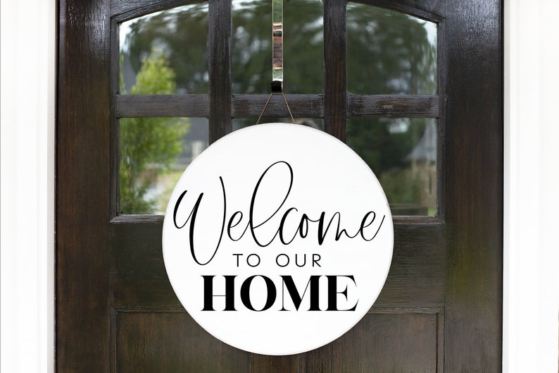 Free Free 132 Welcome To Our Home Sign Svg SVG PNG EPS DXF File