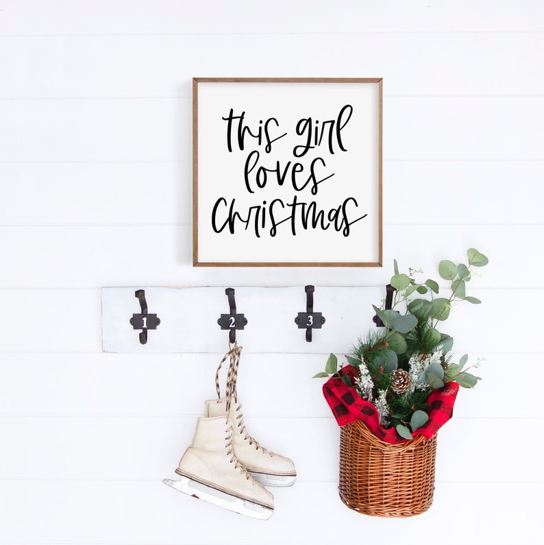 Download This Girl Loves Christmas Coffee Mug SVG Winter Mug SVG | Etsy