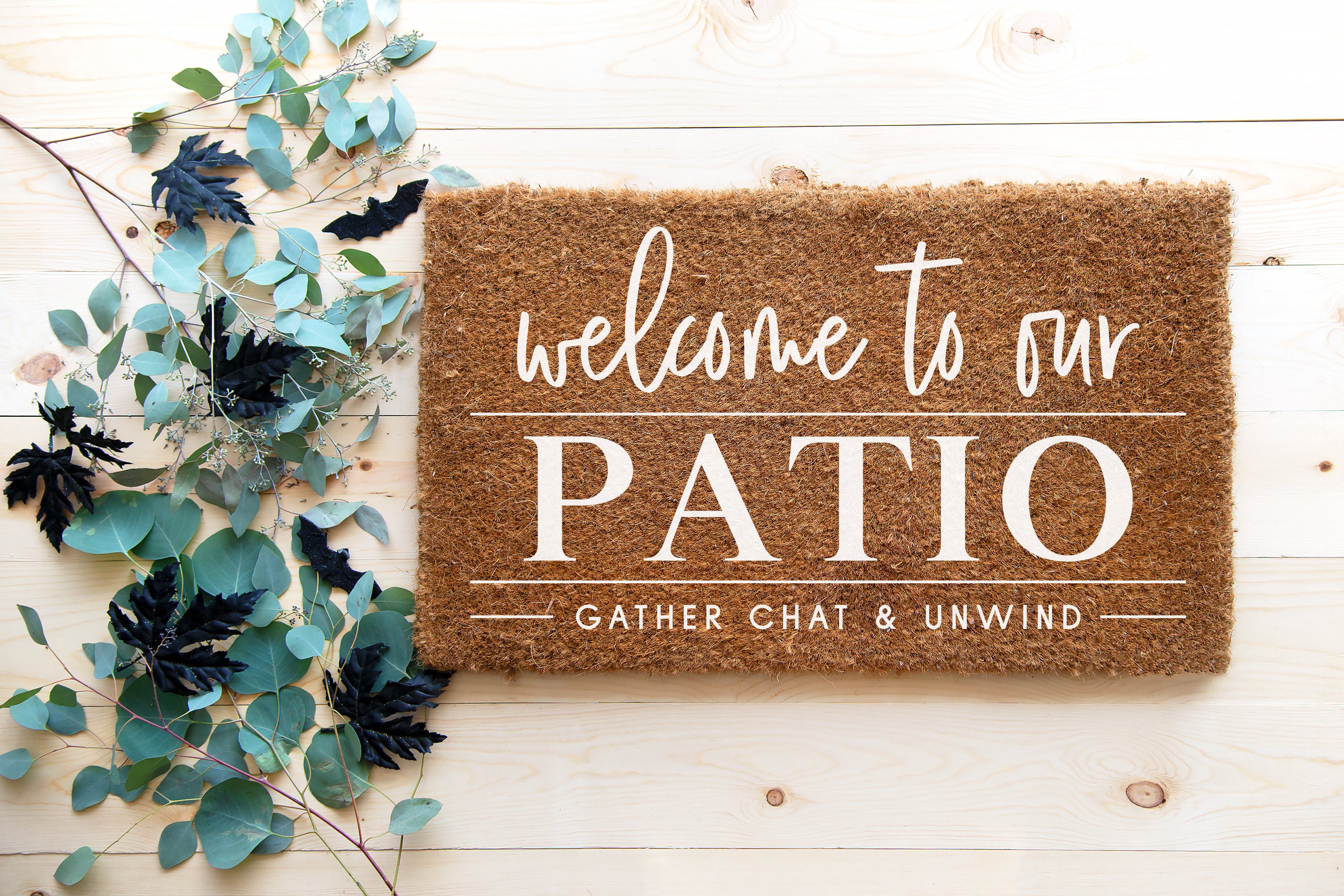 to Our Patio Svg Patio Sign Svg Porch Decor Svg Etsy