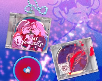 Mini CD Charms