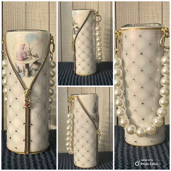 Elegant Purse Tumbler/ Elegant Tumbler/ Fancy Tumbler/ Gift Idea/ Birthday  Gift/ Mother's Day Gift/ Personalized 