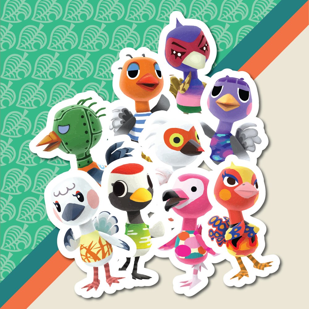 Ostrich Villager Pack Blanche Cranston Flora Sprocket - Etsy