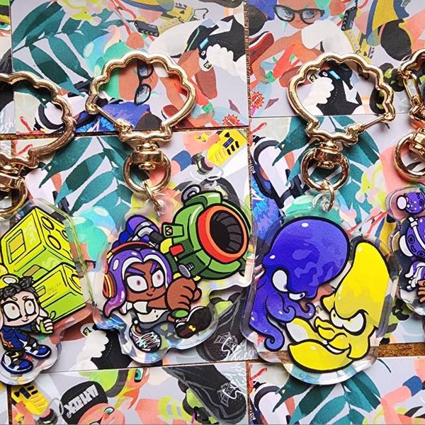 Special Tableturf Keychains