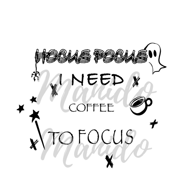 Download Funny Coffee Ghost Svg File Cute Simple T Shirt Sticker Logo Etsy