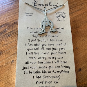 A “Everything” Sterling Silver Pendant