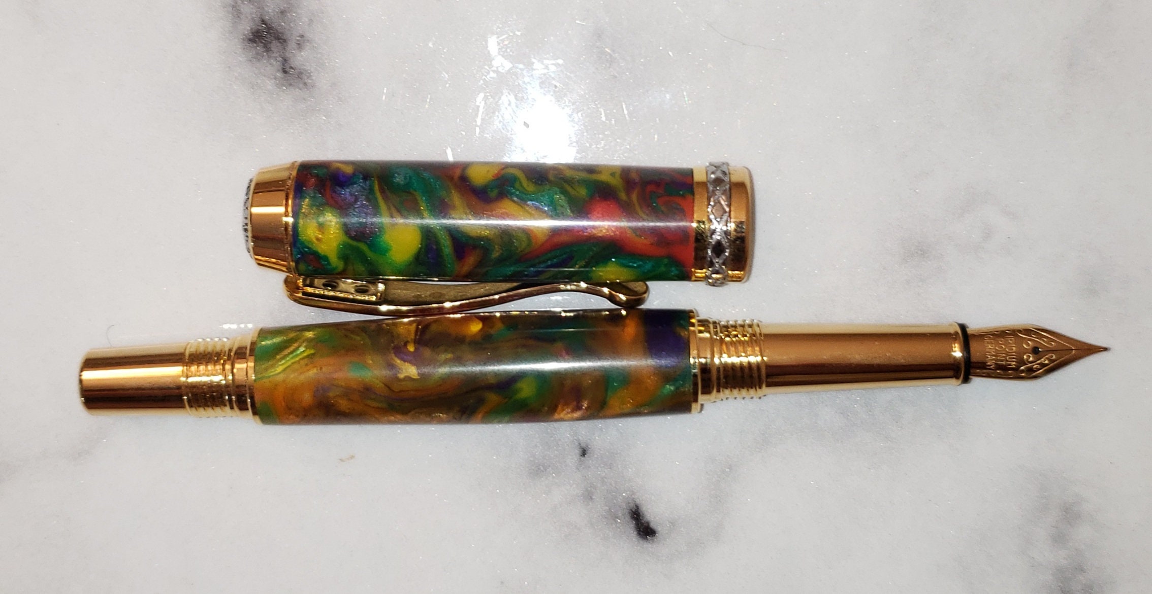 DIY Magnetic Fountain Pen Kits / Rollerball Pen Kits Handmade