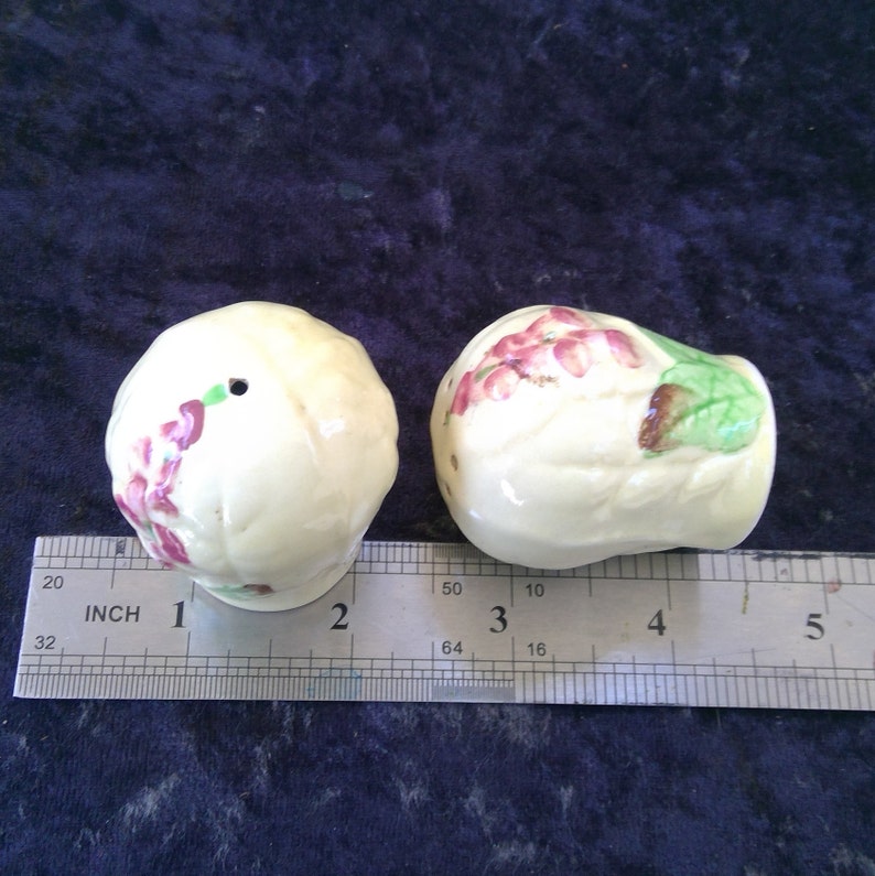Vintage Carlton Ware Foxglove Yellow ,salt and Pepper Shakers Etsy