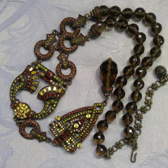 Art Deco, Nouveau style necklace