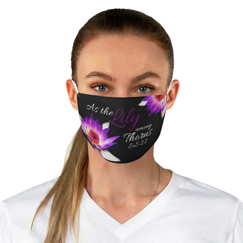 Bible Verse Mask Church Mask SOS 22 Face Mask Christian Etsy