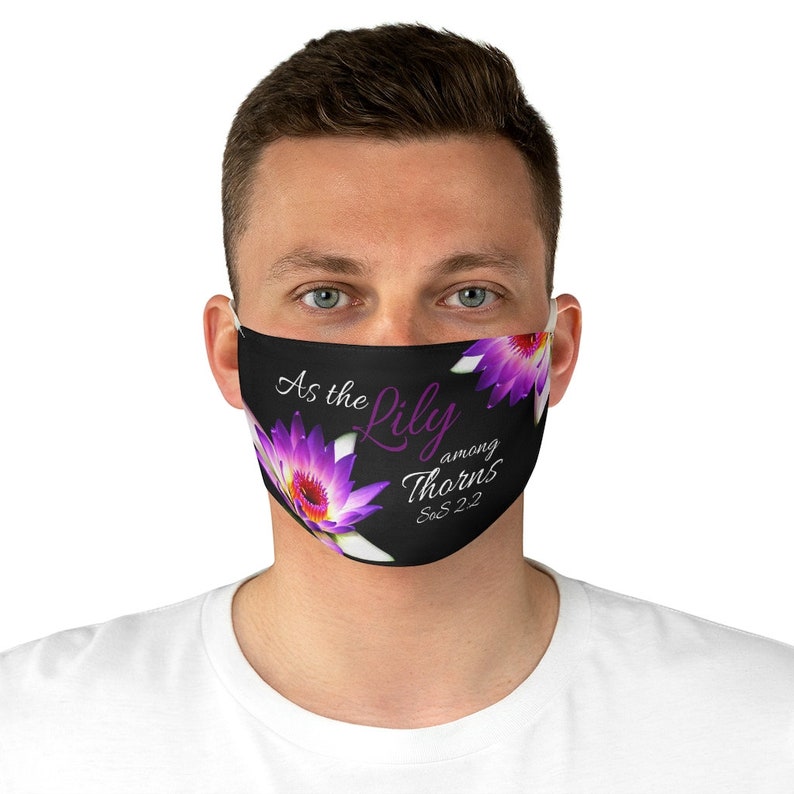 Bible Verse Mask Church Mask SOS 22 Face Mask Christian Etsy