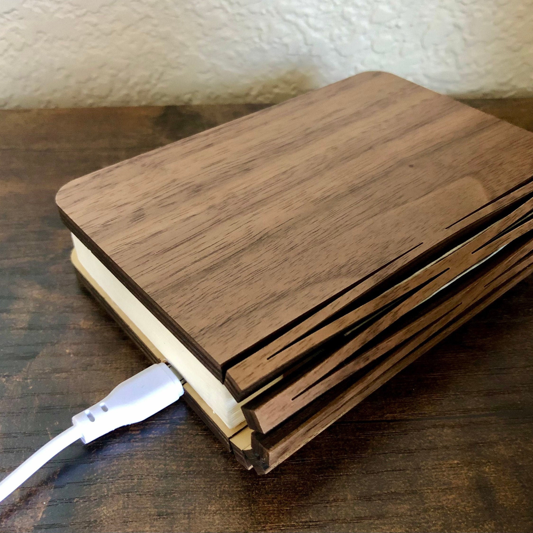 Portable LED Book Light With USB Book Lamp Night Light Etsy