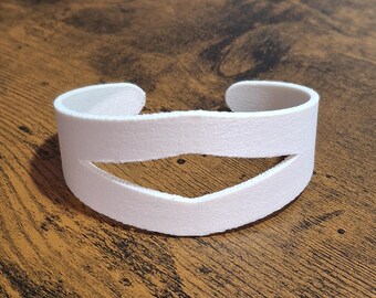 3D Printed Bracelet Blank – Bakeable Jewelry Base for Polymer Clay