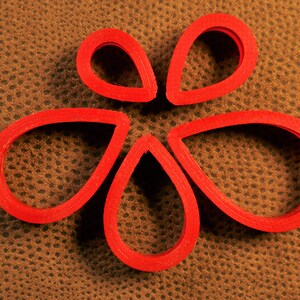 Clay cutters #15, 5 different size or set of 5