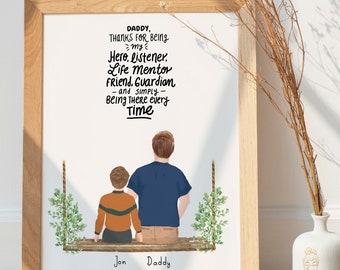 Download Fathers Day Painting Etsy