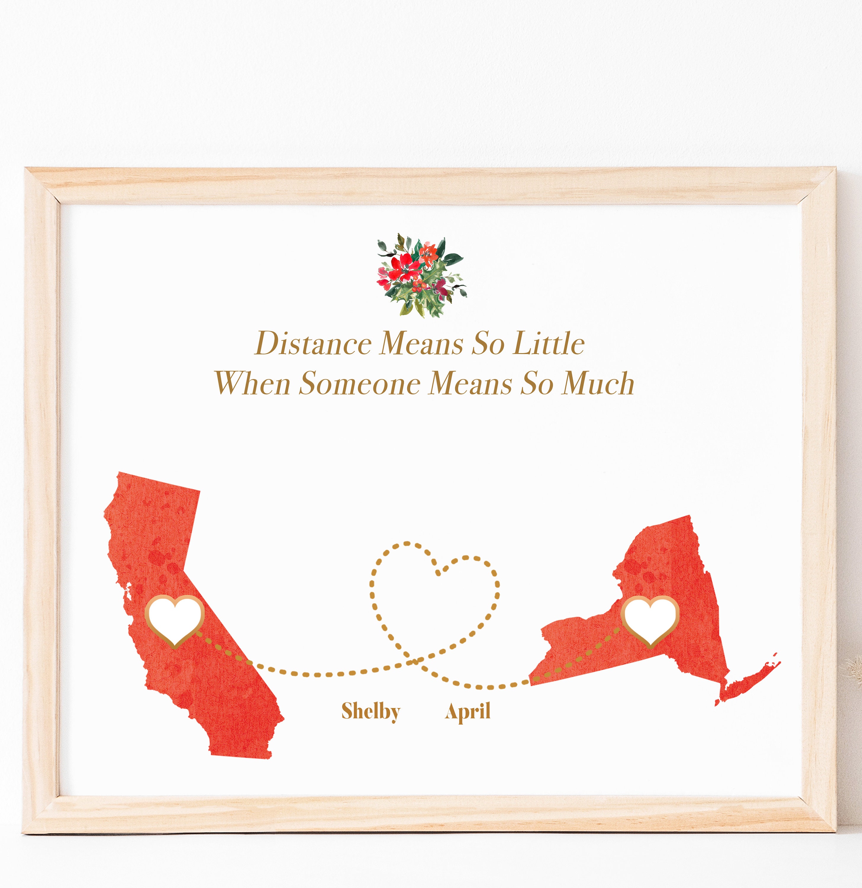 Personalized Long Distance Relationship Gift Ideas for Family Etsy