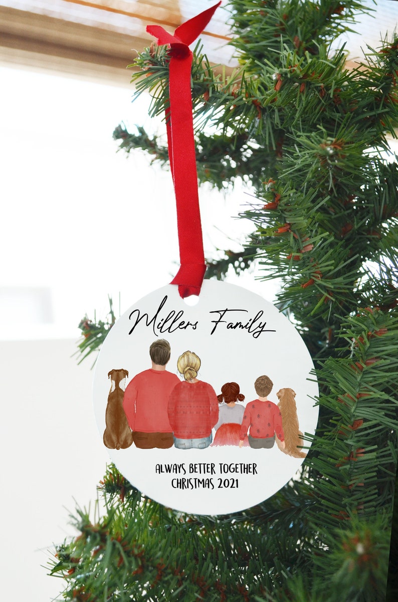 Christmas Ornament Family 2021 Xmas Ornament Family image 1