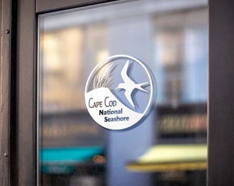 Cape Cod National Seashore Outdoor Vinyl Sticker - weatherproof decal for your car bumper or window, bottle, laptop, or cooler