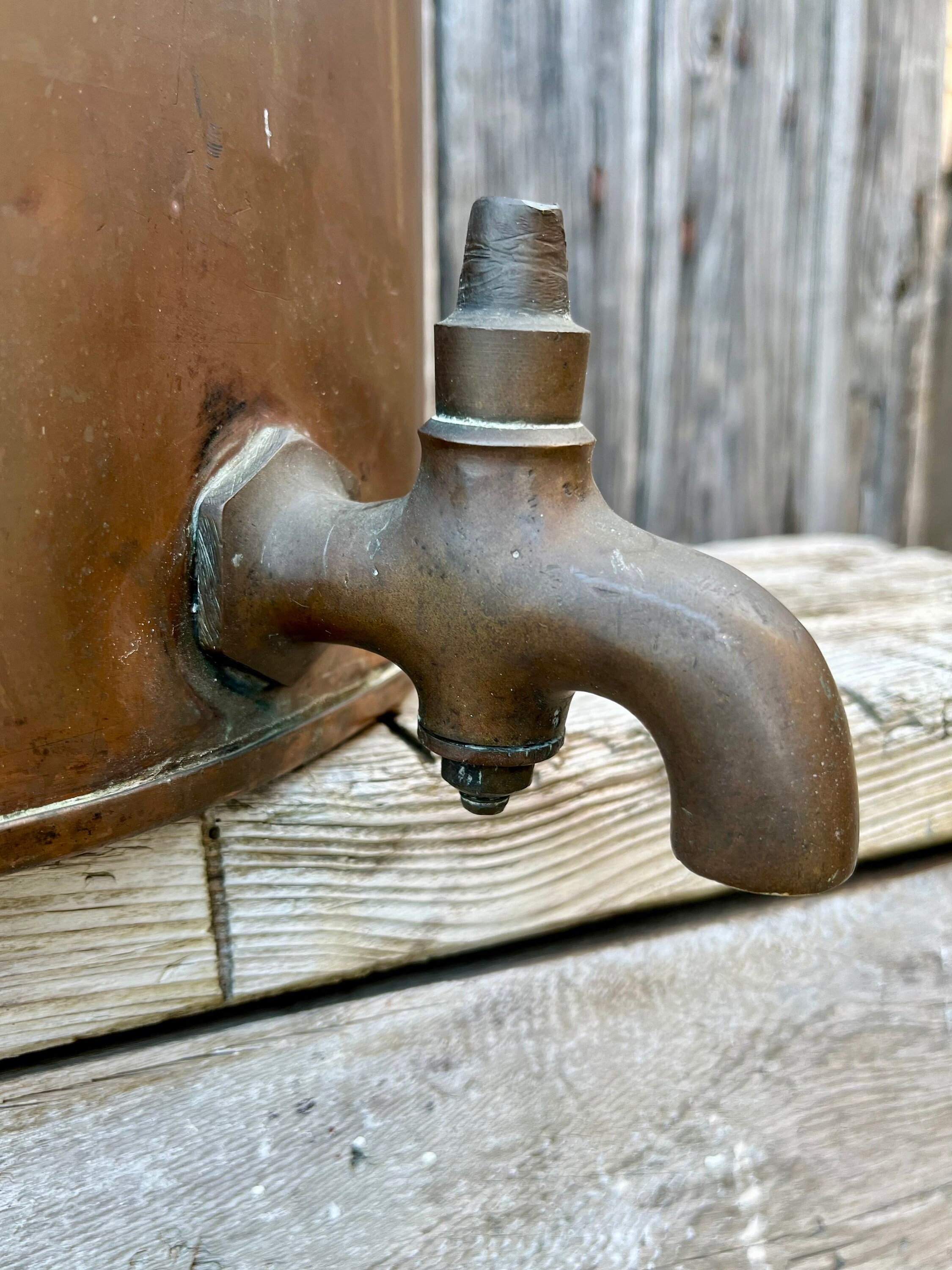 Antique Copper Water Cooler / Dispenser With Lid Etsy