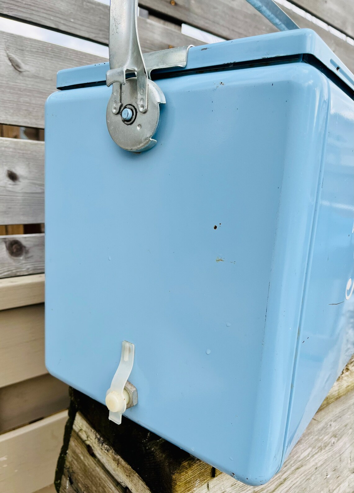 Vintage 1950's Cronstroms Pepsi Ice Chest / Picnic Cooler Etsy