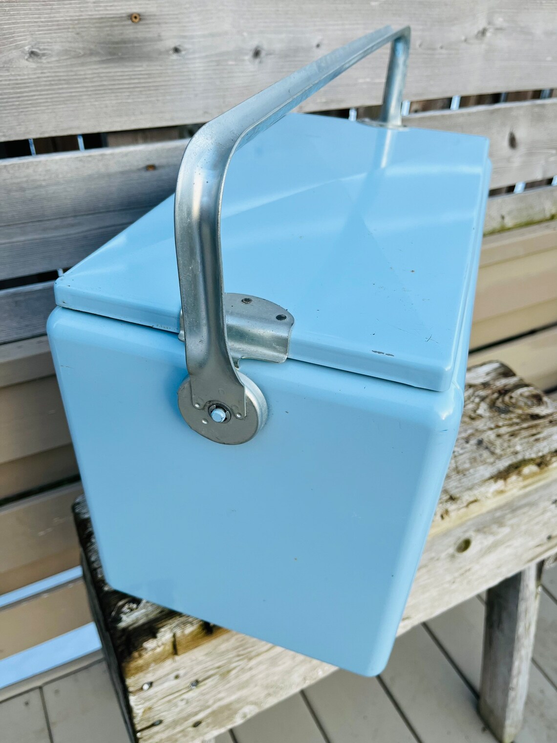 Vintage 1950's Cronstroms Pepsi Ice Chest / Picnic Cooler Etsy