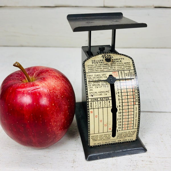 Antique Postal Scale Etsy