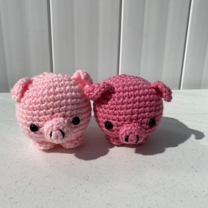Crocheted Pig