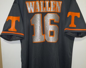 Camiseta de béisbol Wallen de los Tennessee Vols - Gris ahumado