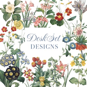 Florale clip art 2, vintage bloemen, vintage bloem clip art, botanische clipart, vintage botanische, clipart bloemen, plakboek bloemen clipart