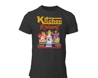 1982 Retro Kitchen Kabaret Tour Unisex Shirt | Veggie Veggie Fruit Fruit  | Orlando Magical Vacation First Visit Shirt | Matching Family Tee