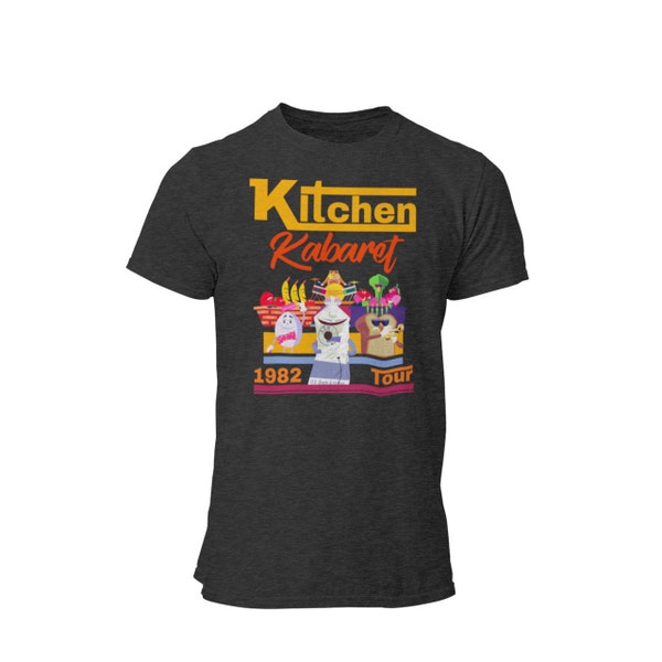 1982 Retro Kitchen Kabaret Tour Unisex Shirt | Veggie Veggie Fruit Fruit  | Orlando Magical Vacation First Visit Shirt | Matching Family Tee