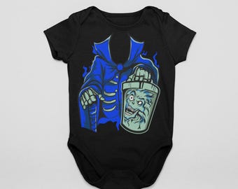 Baby Haunted Mansion Ghost Halloween Cosplay Costume Bodysuit | Baby Hat Box Ghost | MNSSHP Costume | Baby Shower Gift | First Visit