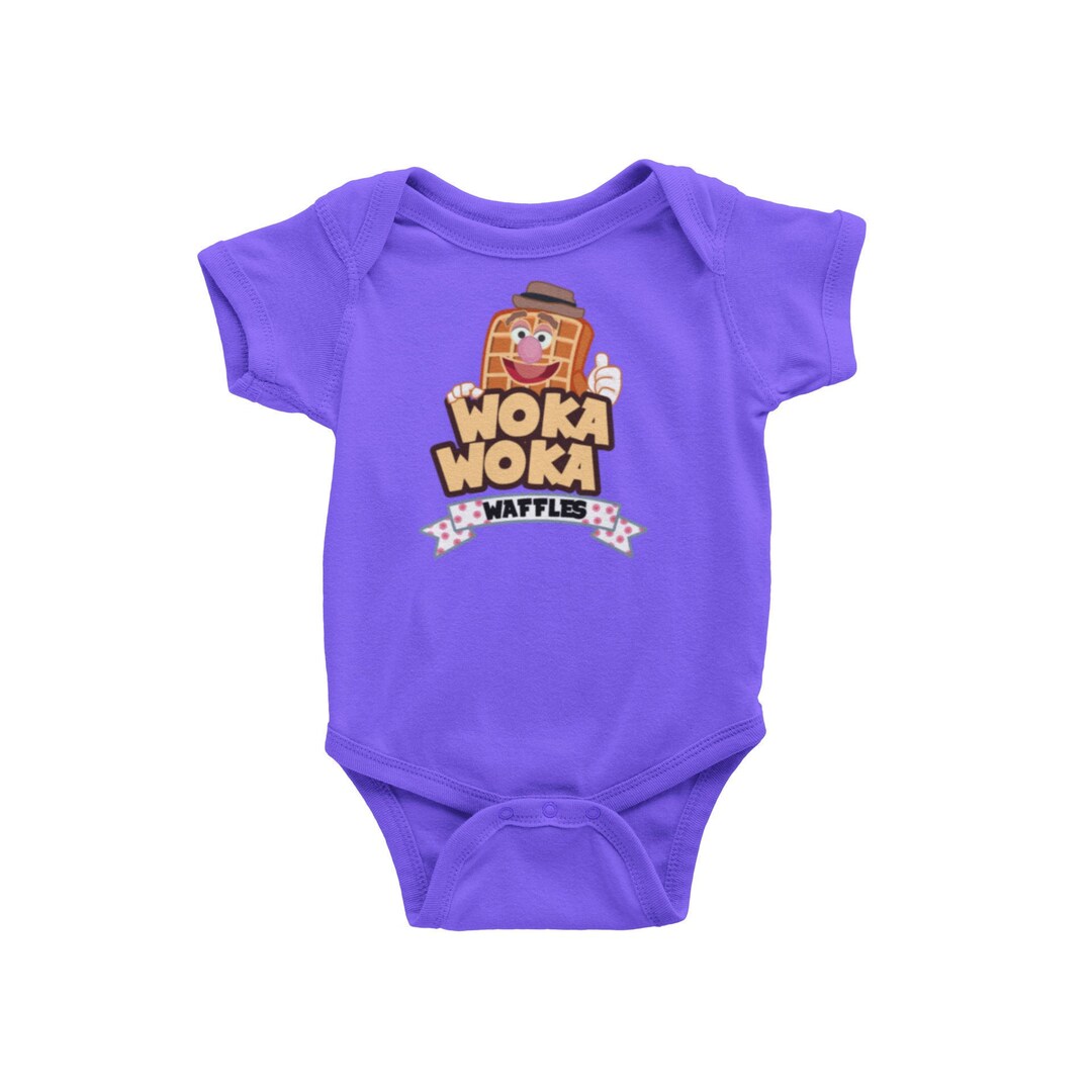 Woka Woka Waffles Baby Bodysuit Dad Jokes Baby Romper Orlando Vacation