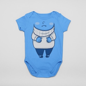 Baby Sad Emotion Halloween Cosplay Costume Bodysuit | MNSSHP Halloween Costume | Inside Emotion Outside Emotion | Core Memory Baby Bodysuit