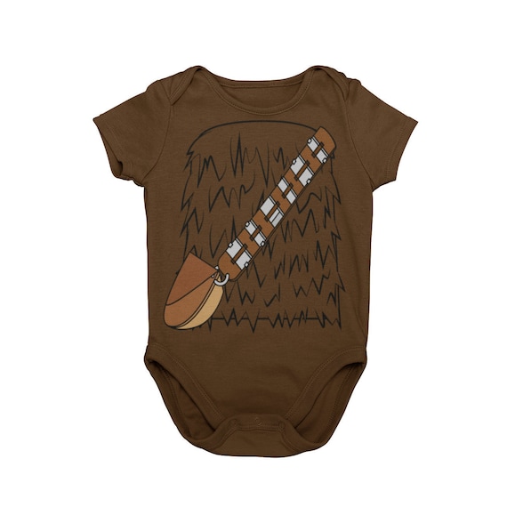 Baby Wookie Halloween Costume Bodysuit Gift Baby Space Superhero Halloween Cosplay Bodysuit MNSSHP Unique Costume Baby Rebel Costume
