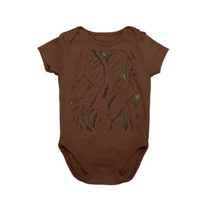 Baby Tree Superhero Halloween Costume Bodysuit | Baby Gro Cosplay Halloween Costume Bodysuit | MNSSHP Halloween Costume | Baby Superhero