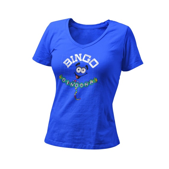 Bing Dino DNA Dames Uitgerust V Neck Shirt Universal Vacation Tee Bijpassende familieshirt Pop cultuur film Jurassic Age Dinosaur Park Etsy Nederland