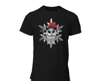 La Sandy Claws Snowflake Unisex Camisa / Jacks y Sally Graphic Camiseta / Navidad Pesadilla / Orlando Parque Temático Vacaciones / Regalo