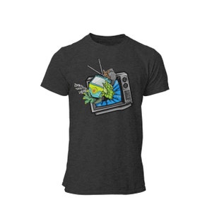 Scoob Monsters Unisex T-Shirt | Classic Saturday Morning TV Shirt | Mystery Van Monsters Tshirt | Classic Doo Cartoon Great Dane Tee Mashup